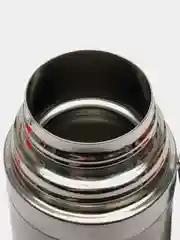 Серебряный термос нержавеющая сталь