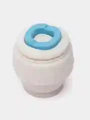 Серебряный термос нержавеющая сталь