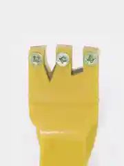Желтый точилка для ножей и ножниц, ножеточка кухонная, "Рыбка"