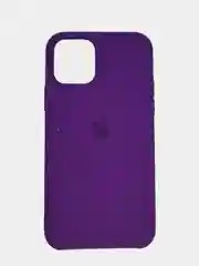 Чехол SILICONE COVER для iPhone 11 Pro, фиолетовый со светлым логотипом
