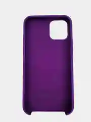 Чехол SILICONE COVER для iPhone 11 Pro, фиолетовый со светлым логотипом