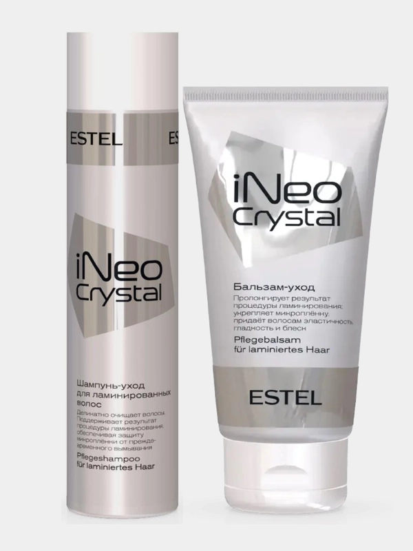 Комплект для Ламинированных волос estel ineo crystal (ш 250мл + б 150мл)