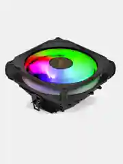 Кулер ExeGate Dark Magic EE400XL-PWM.RGB (Al+Cu, 4 тепл.трубки, LGA775/1150/1151/11)
