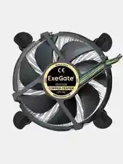 Кулер для процессора ExeGate EE97378, Al + Copper, S1150/1151/1155/1156, TDP 95W, 4pin