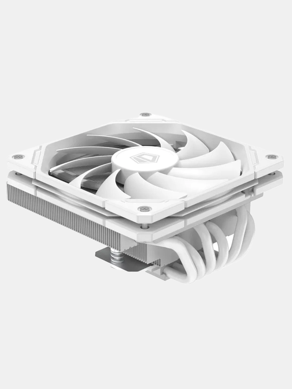 Кулер ID-COOLING IS-67-XT WHITE LGA1700/1200/115X/AM5/AM4 низкопрофильный высота 67mm