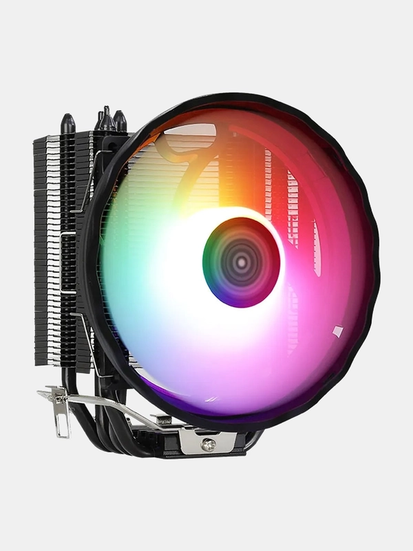 Кулер для процессора AeroCool Rave 4 ARGB 130W / ARGB / PWM (4711099472253)