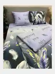 Постельное белье 1,5 сп / 2 спальное / евро / семейный Бязь ivSubelIa "Бриз", 70x70