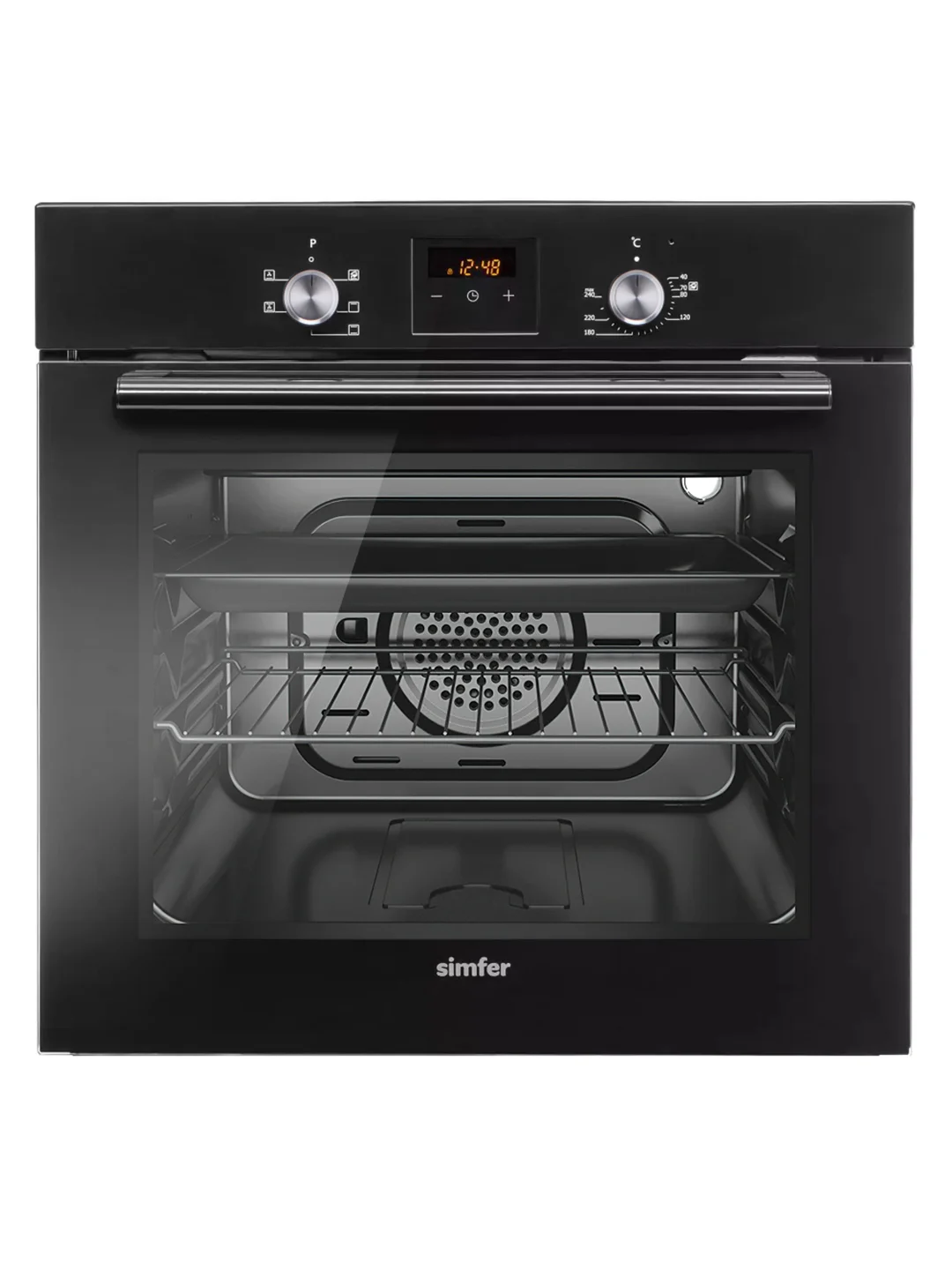 Электрический духовой шкаф Simfer B6EB56014 B6EM56014 B6EW56014, 5 режимов, конвекция