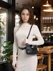 Черный сумка женская, через плечо