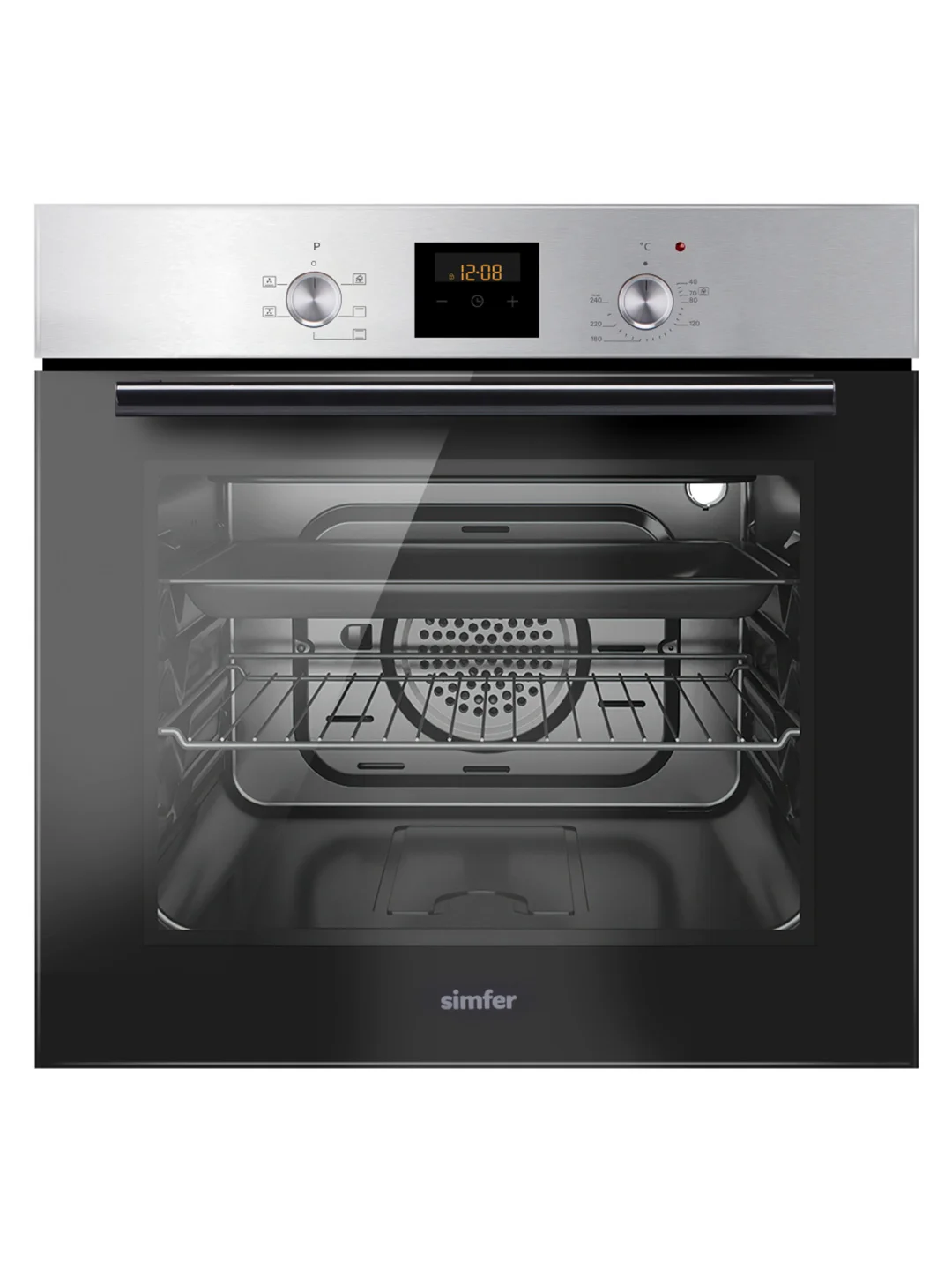 Электрический духовой шкаф Simfer B6EB56014 B6EM56014 B6EW56014, 5 режимов, конвекция