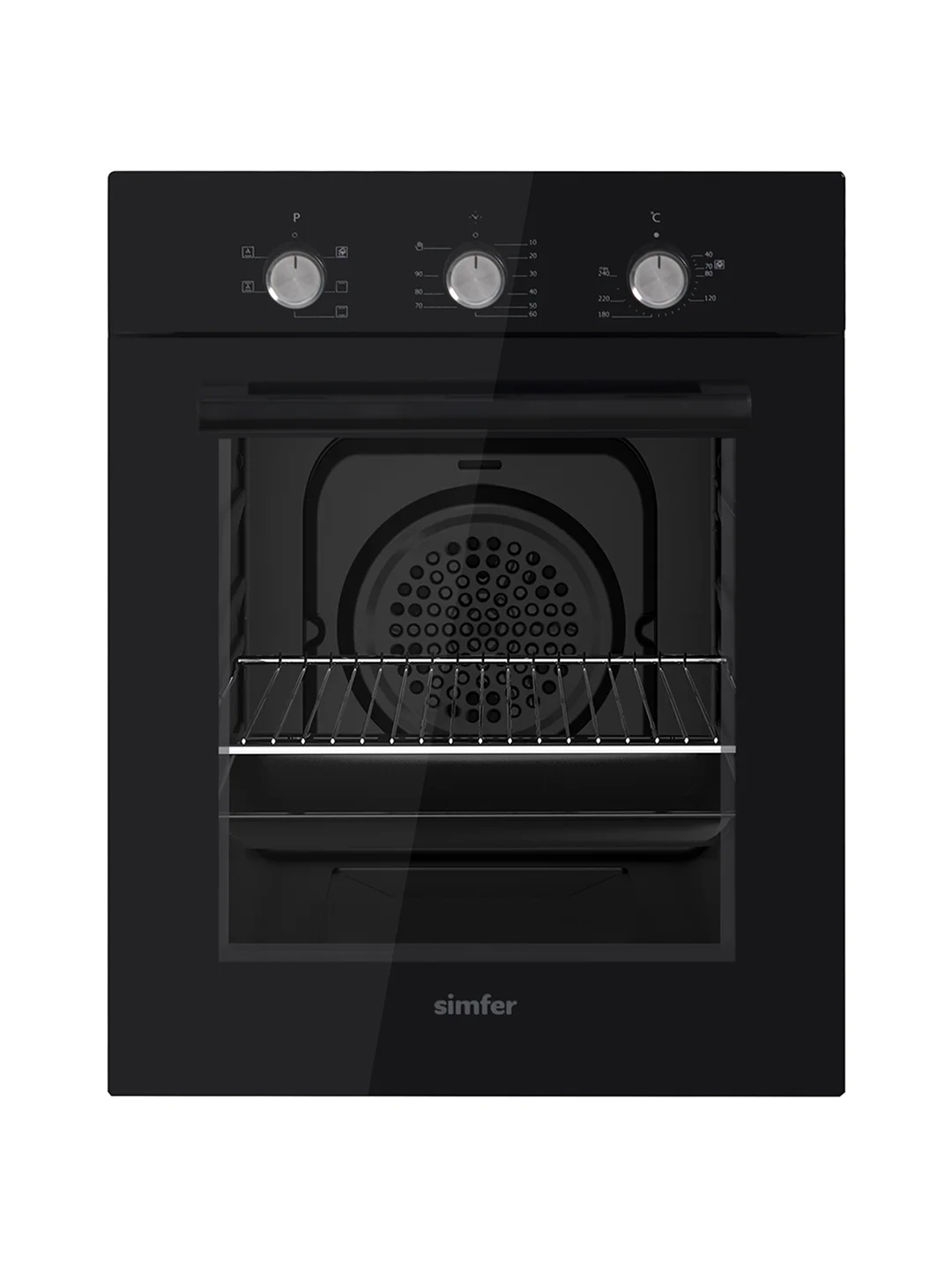 Электрический духовой шкаф B4EB16070, 5 режимов работы, конвекция