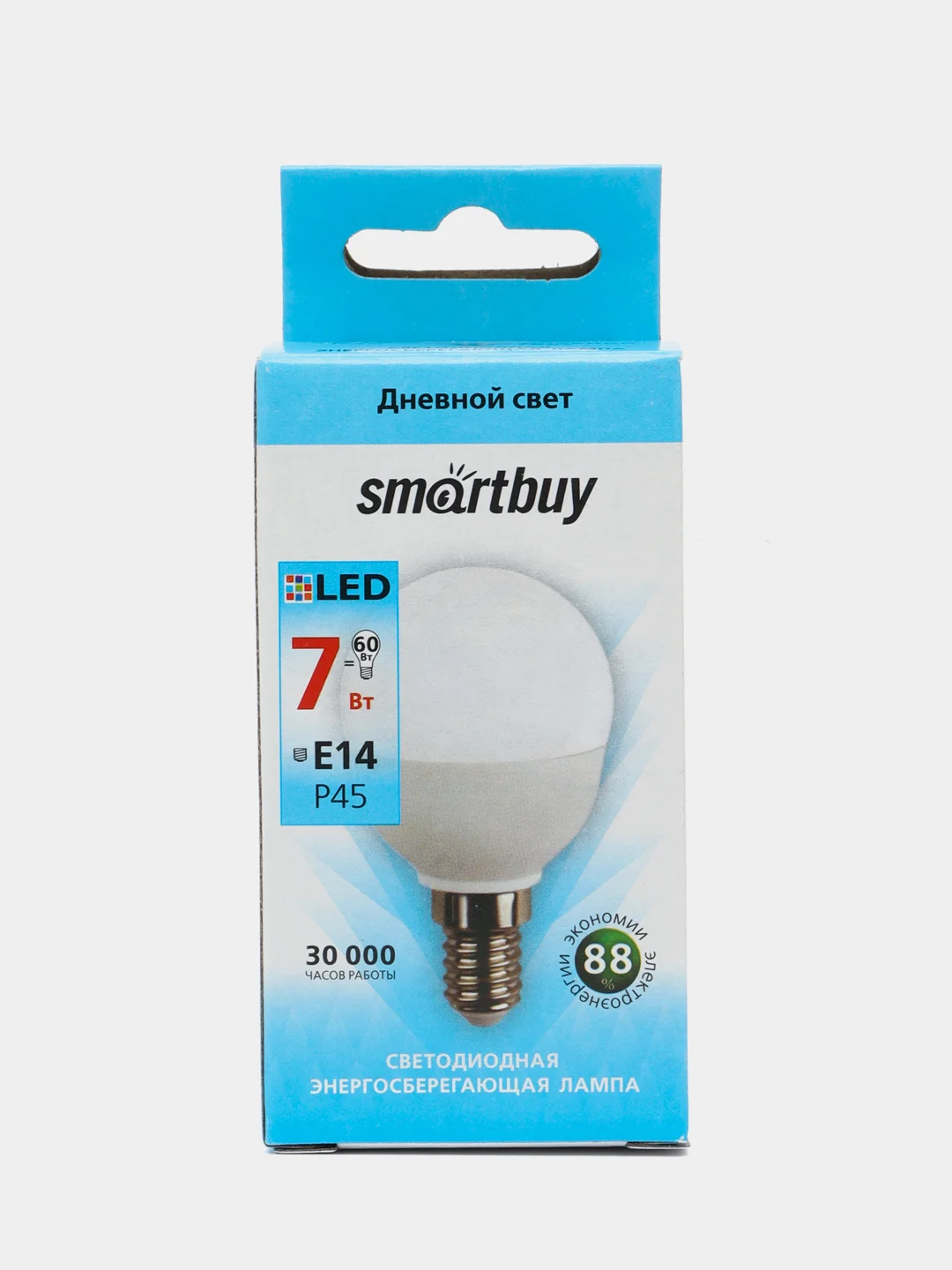 Светодиодная лампа SmartBuy P45-07W/4000/E14
