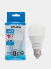 Светодиодная лампа smartbuy A60-15W/6000/E27
