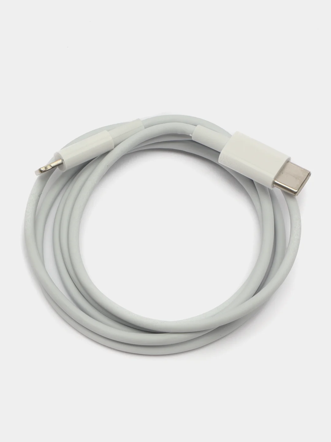 Быстрая зарядка для айфона, блок питания с Type-C, 20W, кабель 1м, адаптер