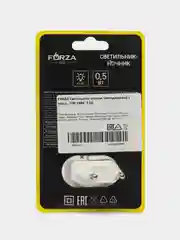 FORZA Ночник светодиодный с выкл., 220-240В, 0,5Вт, 8х7х3см, 4 LED,  пластик