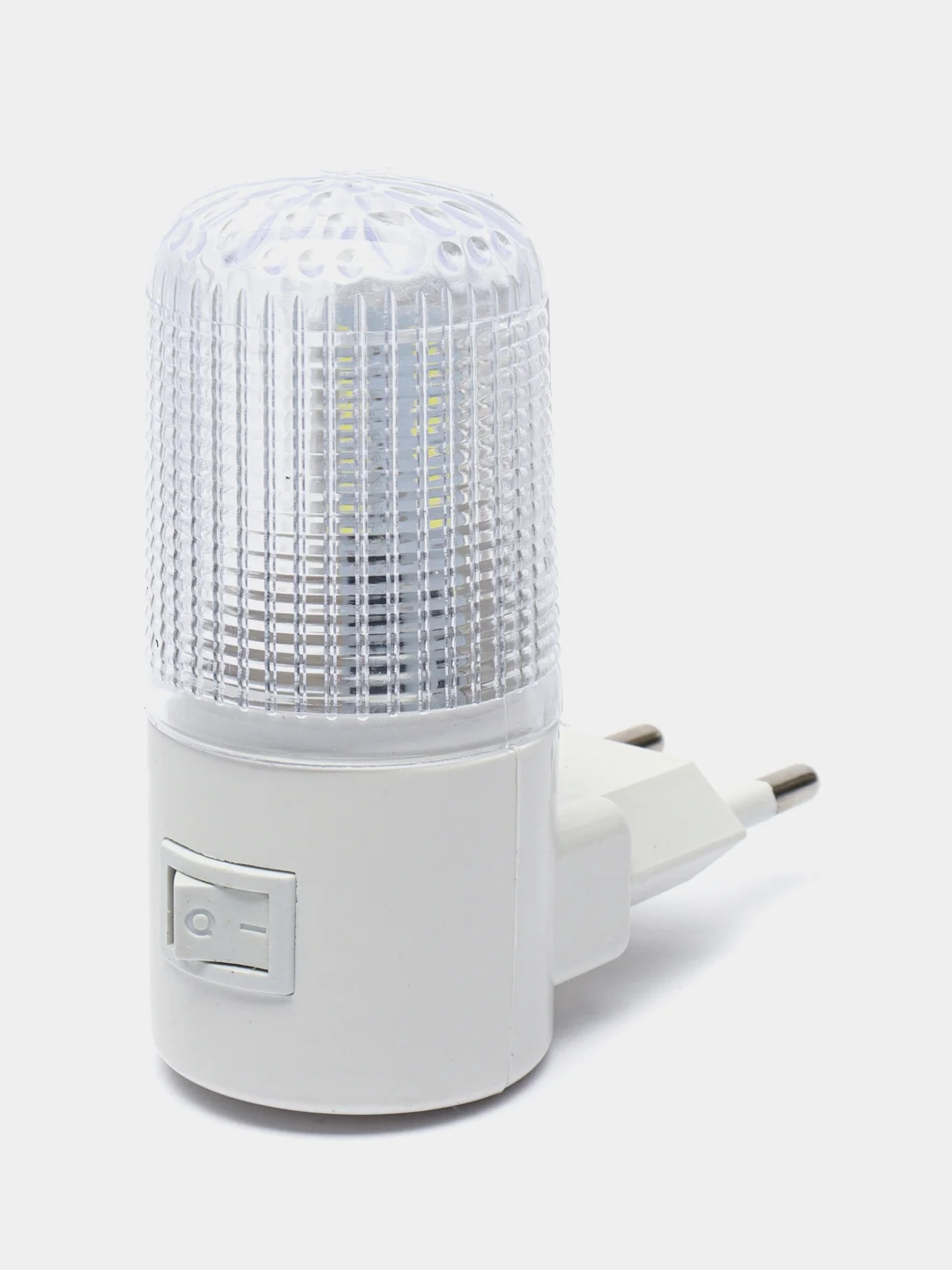 FORZA Ночник светодиодный с выкл., 220-240В, 0,5Вт, 8х7х3см, 4 LED, пластик
