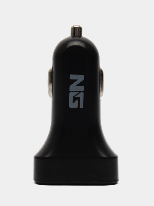 NG Устройство зарядное автомобильное, 2xUSB, 2А, 12/24В, пластик 
