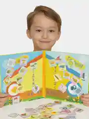 Развивающая магнитная игра Бигр "Звонкие и глухие согласные" обучающая, УД92
