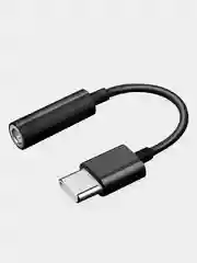 Черный переходник Huawei Xiaomi honor USB Type-C кабель aux