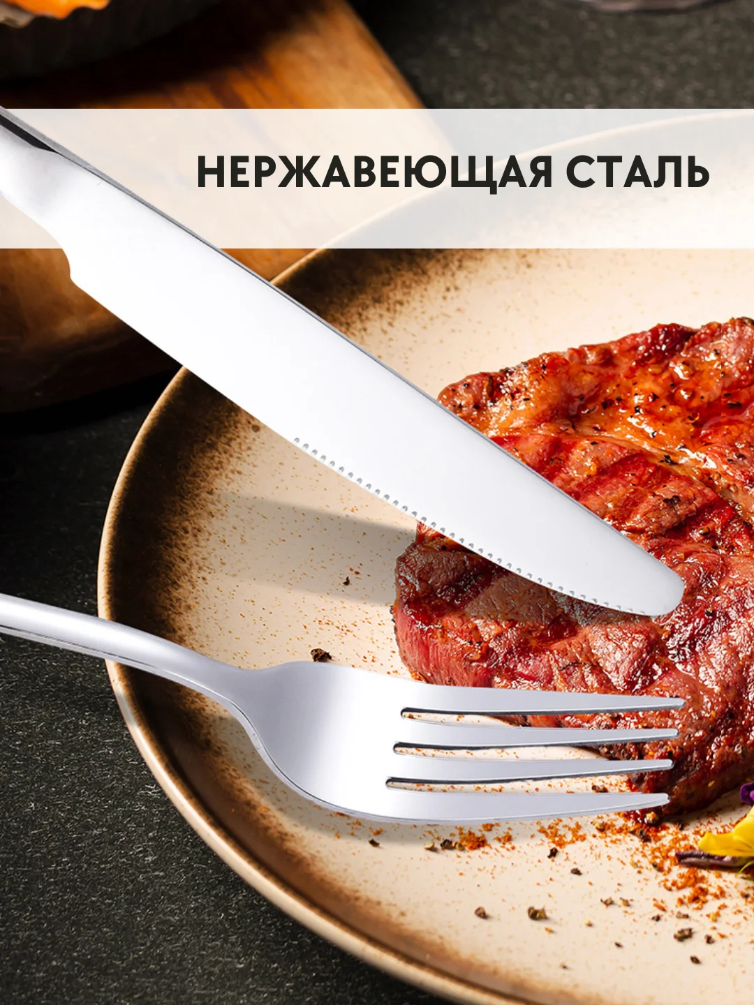 Серебряный набор столовых приборов, набор ложек, набор вилок, ложки