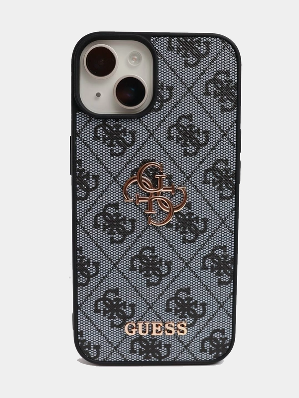 Чехол Guess PU leather iPhone 13/14 из экокожи синий