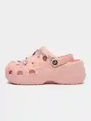 Розовый сабо с джибитсами женские