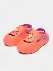 Оранжевый сабо с джибитсами женские
