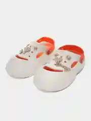 Слоновая кость сабо с джибитсами женские