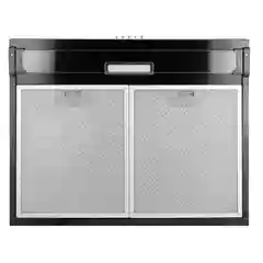 Вытяжка Centek CT-1800-60 BLACK ширина 60 см, 350 м3/час, 82 Вт, 3 скор.