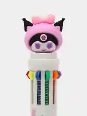 Белый многоцветная ручка Kuromi, разные виды Куроми, 10 цветов