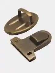 Замок на рюкзак антик 2шт, Застежка-замок металлическая для сумки