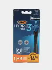 Бритва мужская BIC Hybrid 3 Flex с 4 сменными кассетами