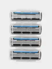 Сменные кассеты для мужской бритвы, 3 подвижных лезвия, BIC Hybrid 3 Flex, 4 шт