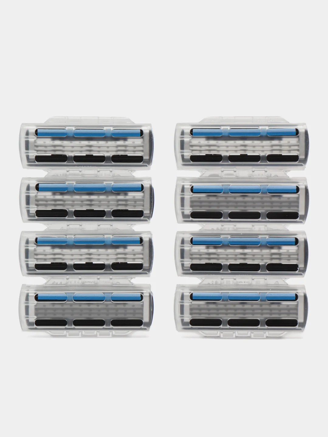 Сменные кассеты для мужской бритвы, 3 подвижных лезвия, BIC Hybrid 3 Flex, уп. 8 шт