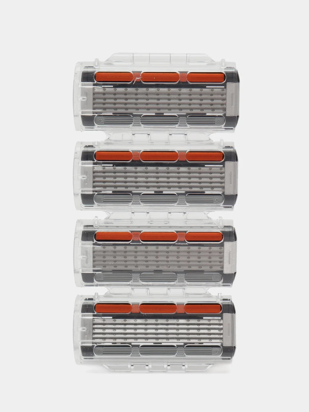 Сменные кассеты для мужской бритвы, 5 подвижных лезвий, BIC Hybrid 5 Flex, уп. 4 шт
