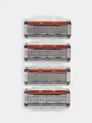 Сменные кассеты для мужской бритвы, 5 подвижных лезвий, BIC Hybrid 5 Flex, уп. 4 шт