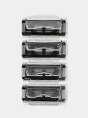 Сменные кассеты для мужской бритвы, 5 подвижных лезвий, BIC Hybrid 5 Flex, уп. 4 шт
