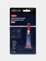 Цианоакрилатный секундный клей гель 3 г AXIOM AB032