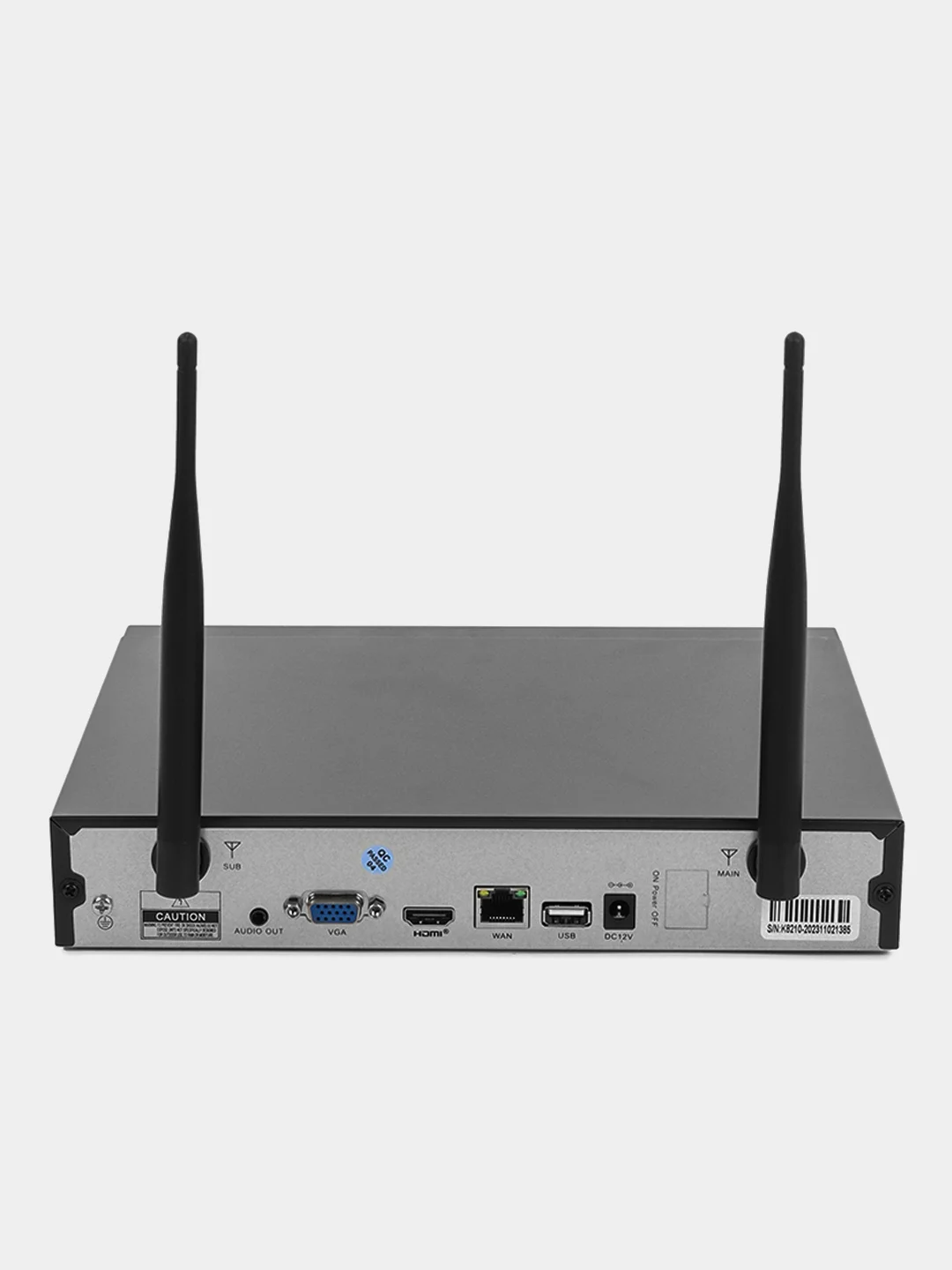 Набор камер 3MP 4IP уличного 8-канального видеонаблюдения Wi-Fi (без жесткого диска)