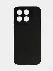 Черный чехол Honor X8b / Хонор Х8б черный, силиконовый, матовый
