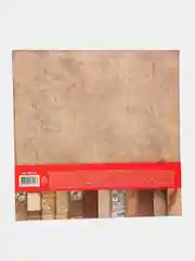 Цветная Washi-бумага 30х30 см Ретро, 12 листов, 12 дизайнов, 180 г/м2, Остров Сокровищ