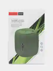 Зеленый колонка блютуз TRANYOO T-B9 портативная, с встроенным микрофоном