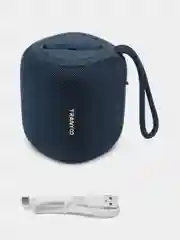 Синий колонка блютуз TRANYOO T-B9 портативная, с встроенным микрофоном
