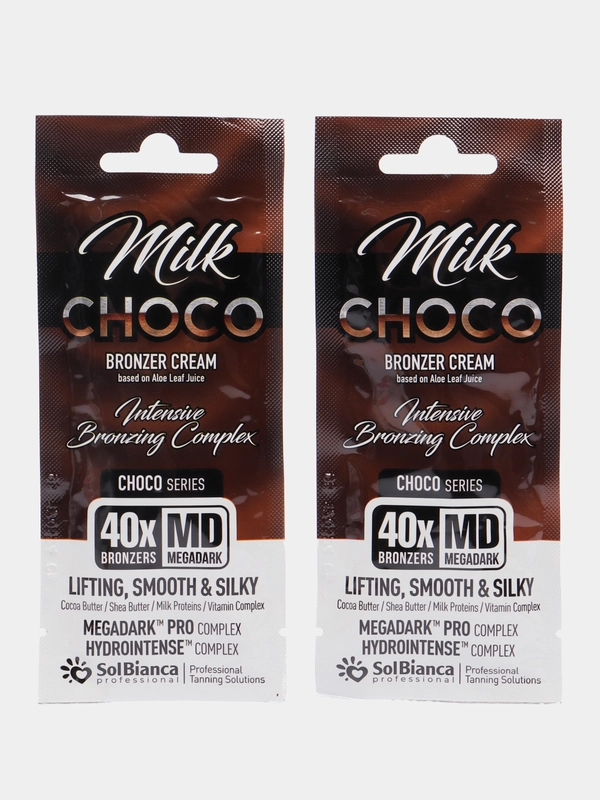 SolBianca Choco Milk крем для загара в солярии, саше 1шт=15мл, Саше 1штука и 2шт