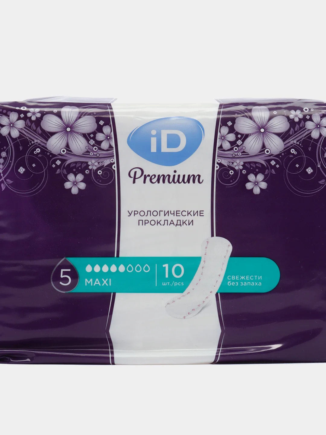 Прокладки урологические для женщина iD Light Premium Maxi, 10 шт