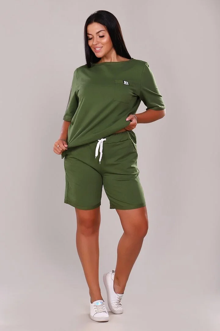 Хаки костюм Sport & Home