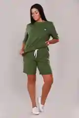 Хаки костюм Sport & Home