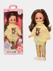 Кукла Герда с Мишкой. Весна. 38 см. Озвученная