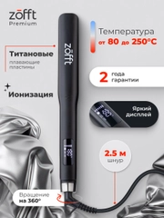 Выпрямитель для волос Zofft Ionic (HS500), дисплей, титановые пластины, ионизация