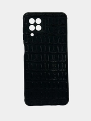 Чехол с имитацией кожи для Samsung M32-4G